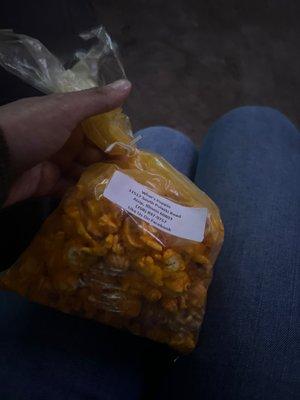 Cheese Caramel Popcorn Bag