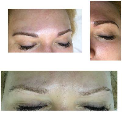 Lashes and brows by Christine