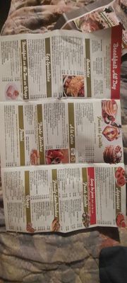 Family Cafe Menu