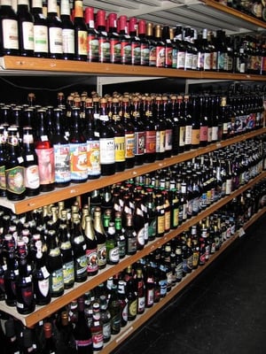 Some of the gregarious beer selection