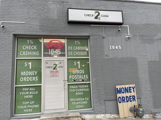 Cheapest Check cashing store in the city, $1 money orders! Great quality and fast services!