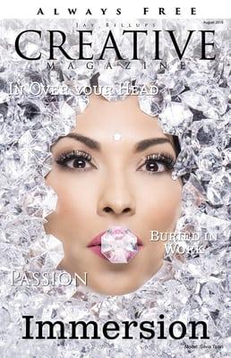 Jay Billups Creative Magazine August 2015 Issue Cover: Silvia Taziri