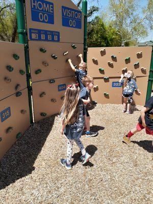 Rock climbing