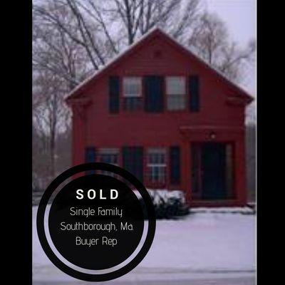 Sold in Southborough, Ma