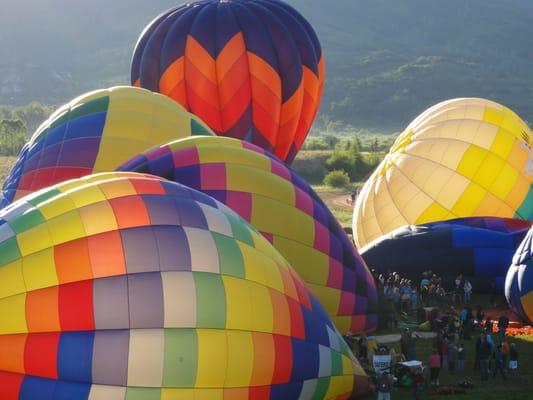 Hot Air Balloon Festival Steamboat Springs Colorado