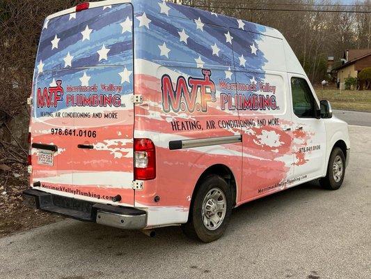 Commercial Vehicle Truck Wrap, Atkinson NH, https://wickedsticky.com