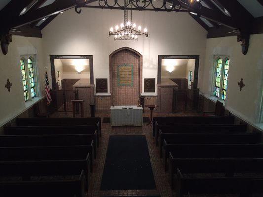 Hippach Chapel interior