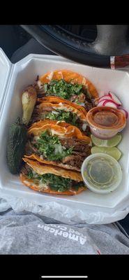 Birria tacos