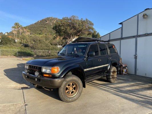 New wheels and lift