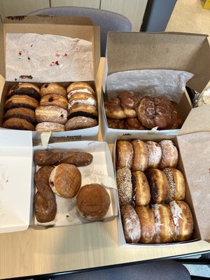 Great assortment of the freshest donuts around