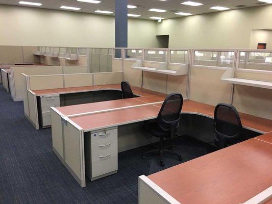 Cubicle systems, sold, delivered and installed