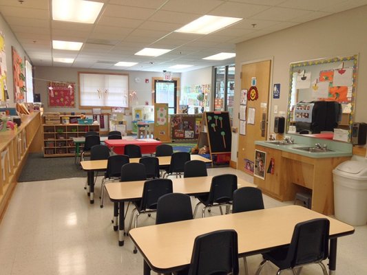 Typical Preschool classroom.