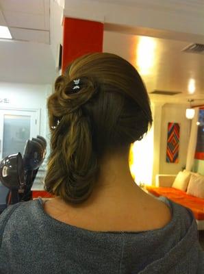 Prom hair (back)