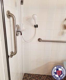 Austin TX Grab Bar Installation in Shower