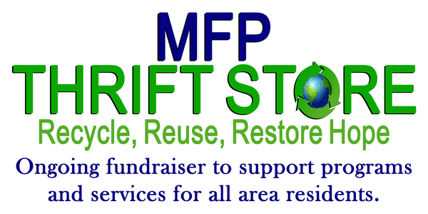 Banner for MFP Thrift Store