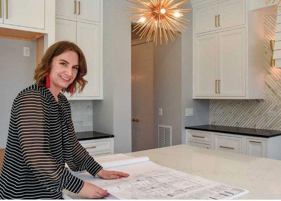 Nicole Weiland, our in-house interior designer and project manager