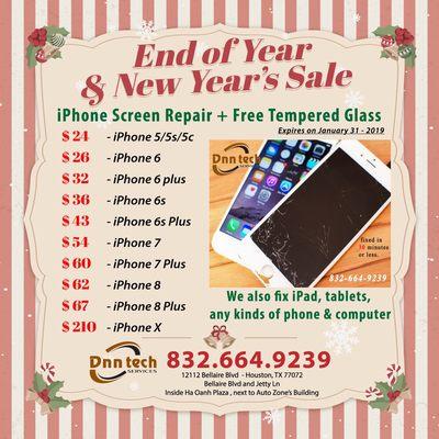 End of Year & New Year's Sale