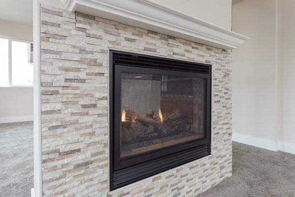 Master bedroom Dual Fireplace