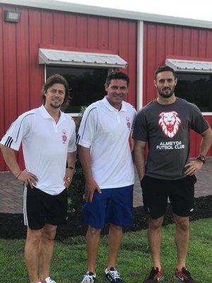 Owner Matias Almeyda and his staff at MATC