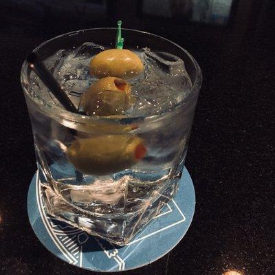 Ask for olives in your G & T.