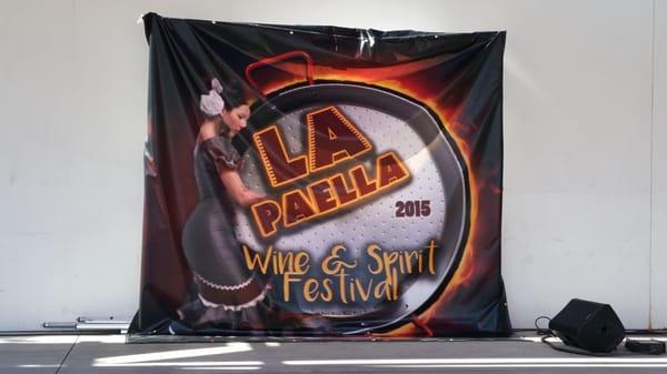 The LA Paella Fest logo!!!!