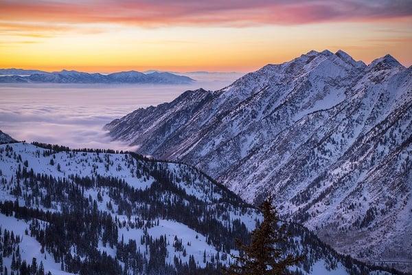 Located in Little Cottonwood Canyon, above the inversion layer and just outside of Salt Lake City