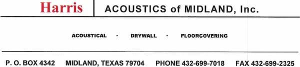 Harris Acoustics of Midland