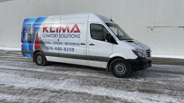 Klima comfort solutions company van