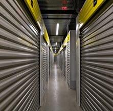 Air conditioned storage units of various sizes are available.