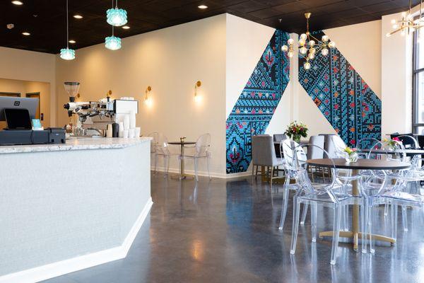 Asali Desserts & Cafe Interior Design in Cary, NC