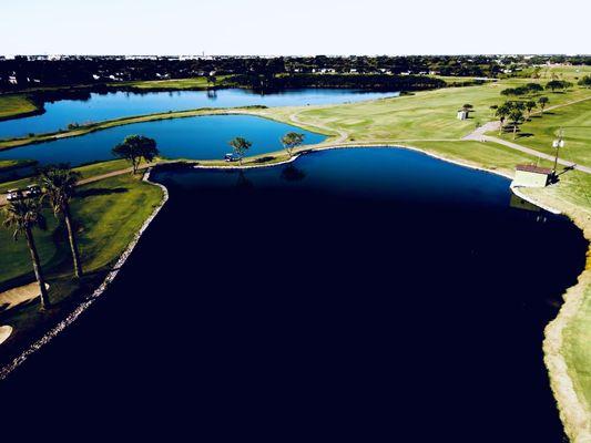 Foresight Golf Oso Beach Corpus Christi Back 9 - H2O aka Water Hazards!!!