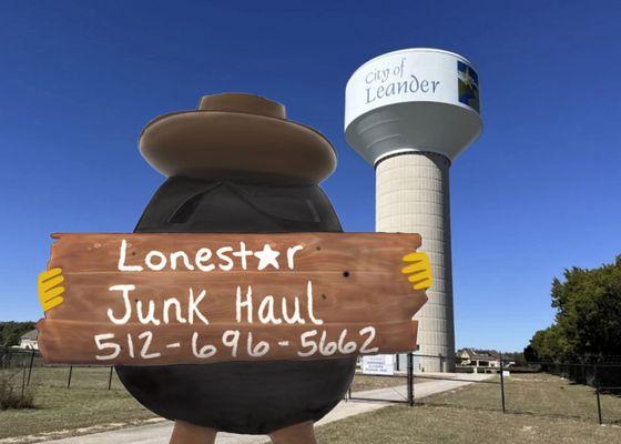 Leander, Texas. Give us a call. Let us Haul.