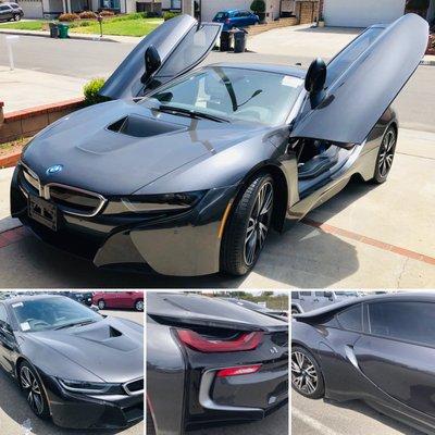 BMW i8... found rain water in the trunk (sad), decided to return it to the auction... onto finding the next great ride!