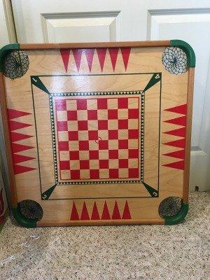 Carom Game Board and Pieces