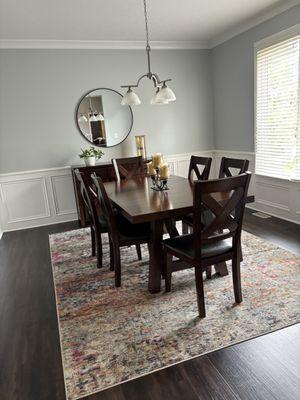 Deep cleaning- dining room refresh