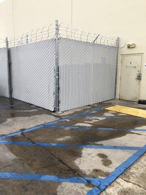 8ft privacy chain link