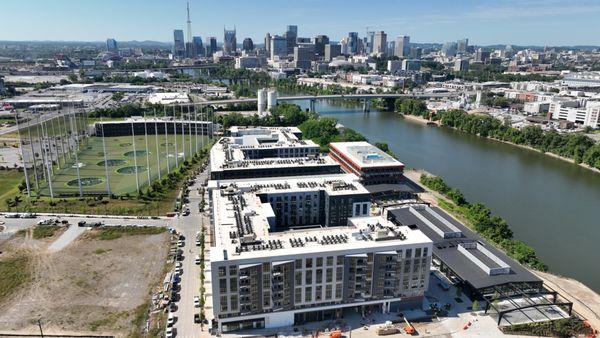 Roof installation project in Nashville, TN