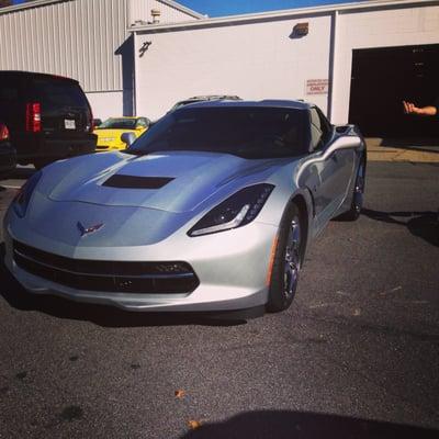 Tint on 2014 Corvette Stingray