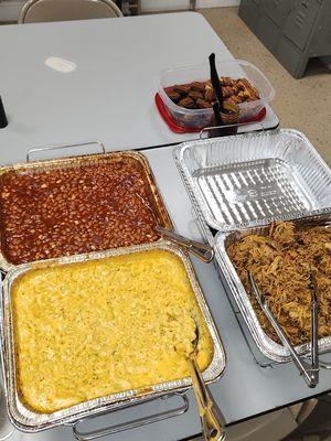 Smoked Barbacoa, Smoked Mac & Cheese and our Smoked Baked Beans