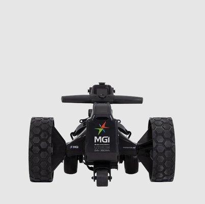 MGI Zip Navigator AT (All Terrain) Remote Control Electric Golf Caddy (Folded)