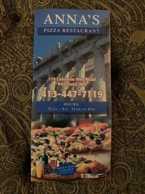 Anna's Pizza Restaurant