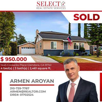 We did it again! Sold a house using proven techniques and time-tested strategies. 
Contact us today; we are ready to help you buy or sell!