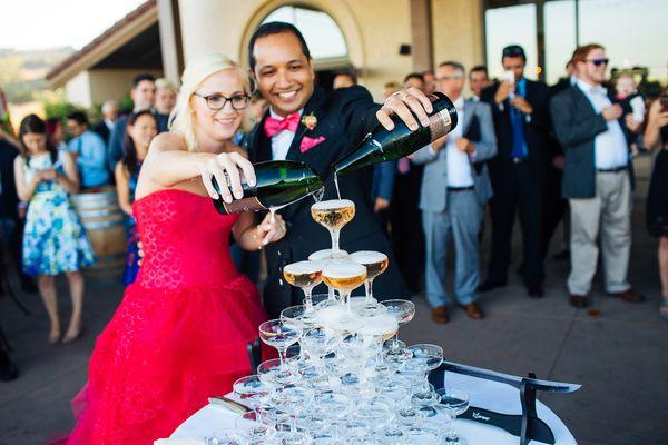 Gloria Ferrer Winery Wedding Sonoma, CA