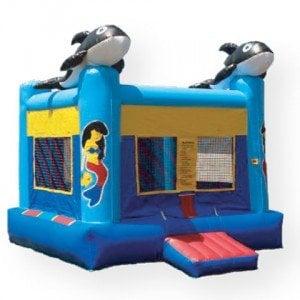 Sea Word Inflatable Bounce House. Planning a sea or beach theme party?