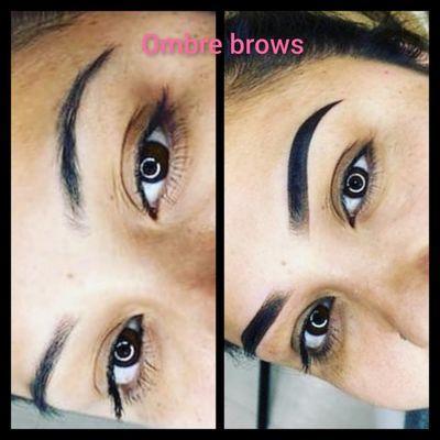 Ombre Powder Brows