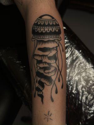 Jellyfish tattoo