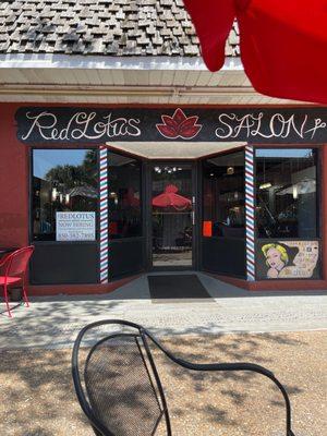 The Red Lotus Salon. Downtown Fort Walton Beach.