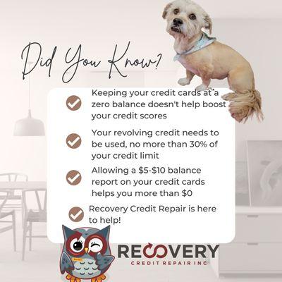 #draco #wants to #know
#didyouknowfacts #useyourcards #increase #yourcreditscore #themoreyouknow 

#ficodiva #recoverycreditrepairinc