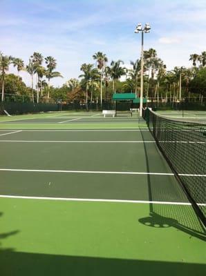 Tennis courts