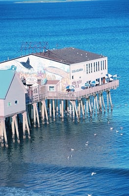 Lindbergh's Landing is on the 2nd floor atop Pier Patio Pub